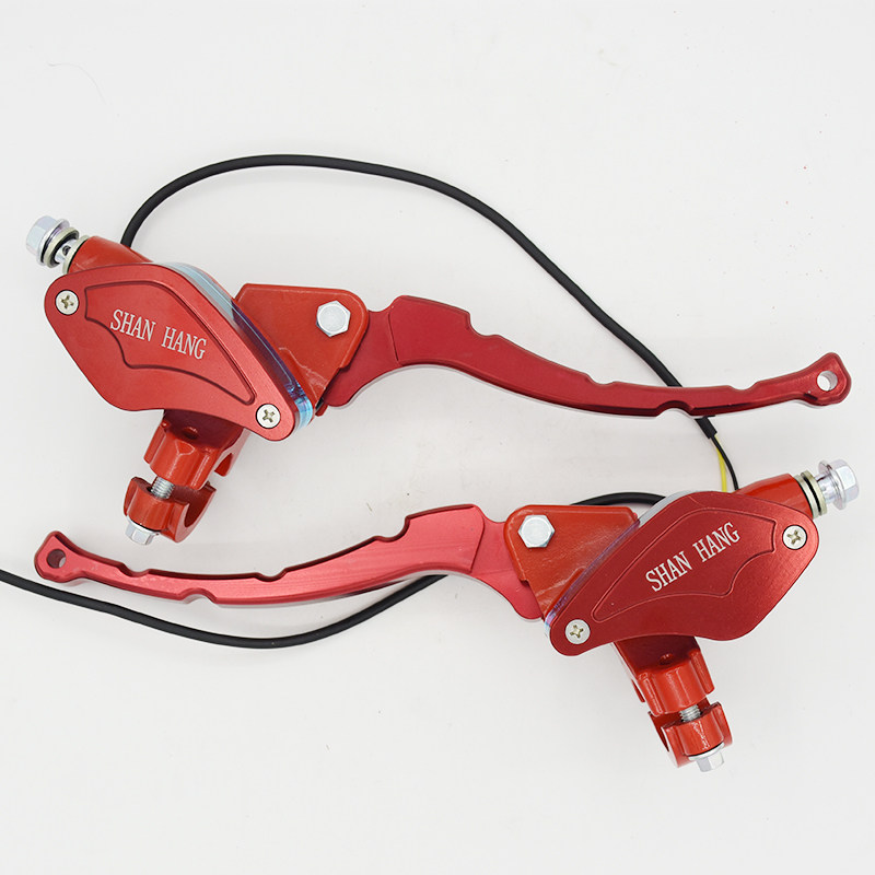 电动车改装摩托车酷车彩色碟刹祖玛油刹泵小龟小猴子刹车上泵配件