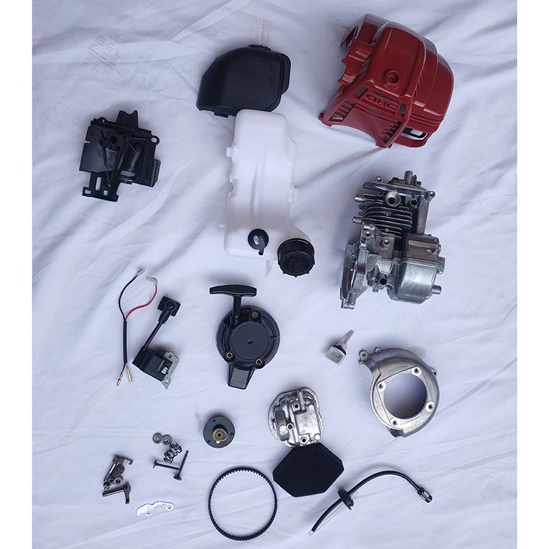 GX25割草机绿篱机配件大全高压包启动器离合器油壶油管空滤器拉盘