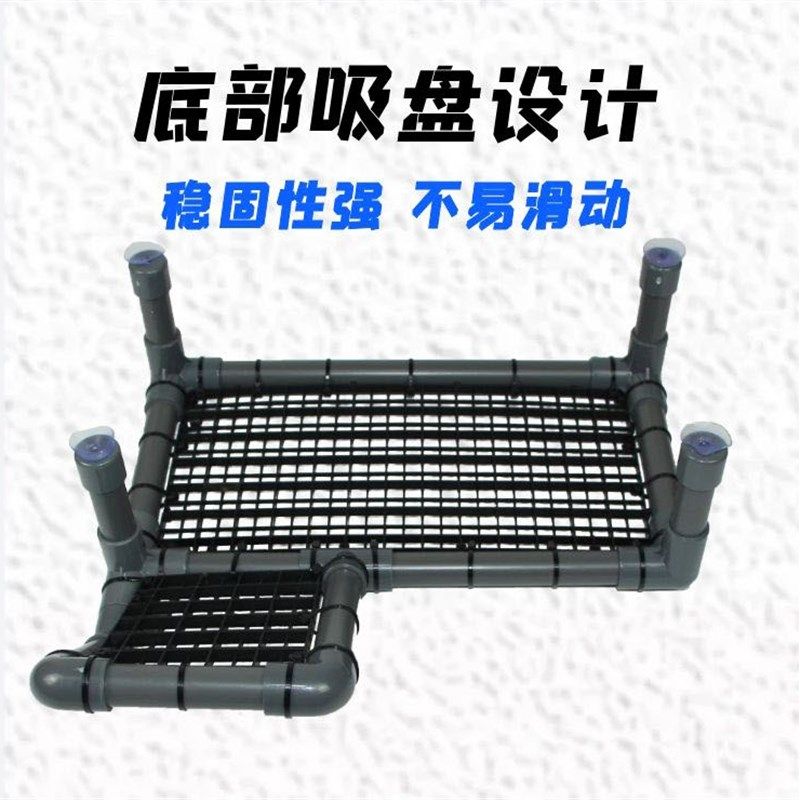 乌龟晒台爬台灰黑色低水位乌龟缸鱼缸浮岛晒背台草龟周转箱爬坡台,宠物/宠物食品及用品,爬宠缸/箱,淘宝优惠券,粉丝福利购,淘宝优惠卷