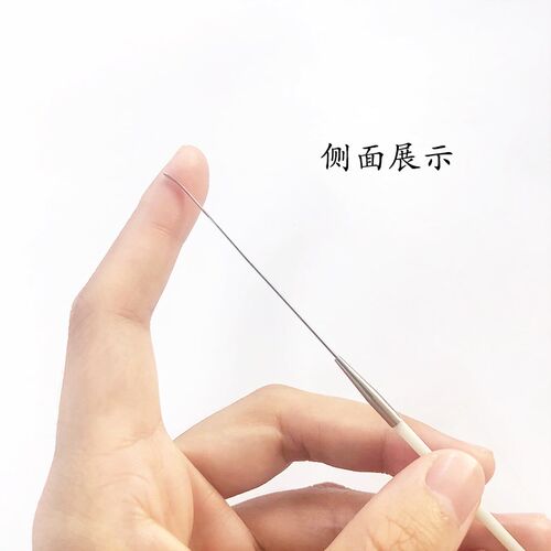 专业采耳工具白玉柄微翘耳铲薄窄加固耳起子刮耳皮铲耳屎掏耳朵