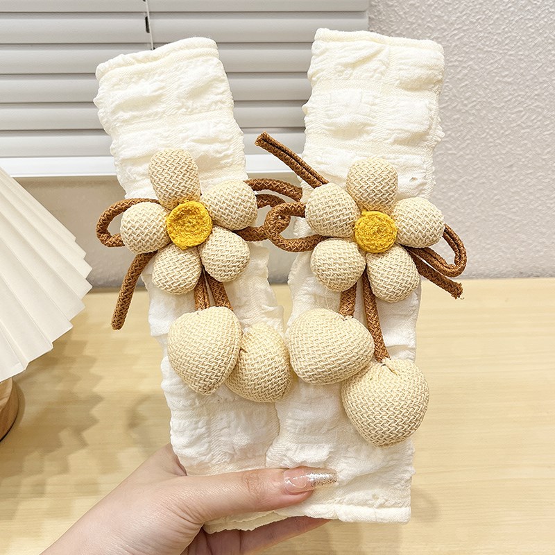 汽车安全带护肩套高级感女可爱卡通柔软防磨衣服保险带保护套防勒