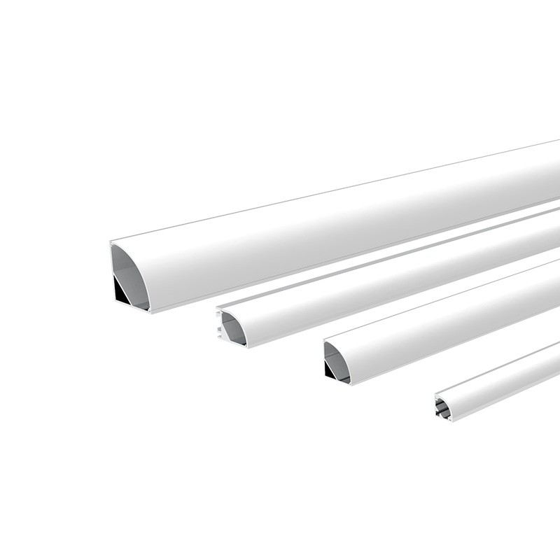 免开槽明装线条线性硬灯条90度角位12V柜体隐藏迷你智能感应LED灯