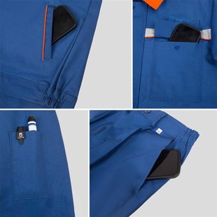 中核二四公司工作服套装春秋上衣裤子中核二四夏季套装核电劳保服