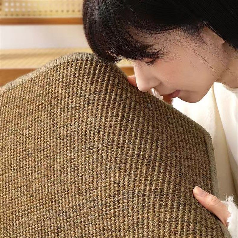 天然剑麻防猫抓回字纹环保植物中古风客厅卧室禅意居家茶室地毯,居家布艺,入户地垫,淘宝优惠券,粉丝福利购,淘宝优惠卷