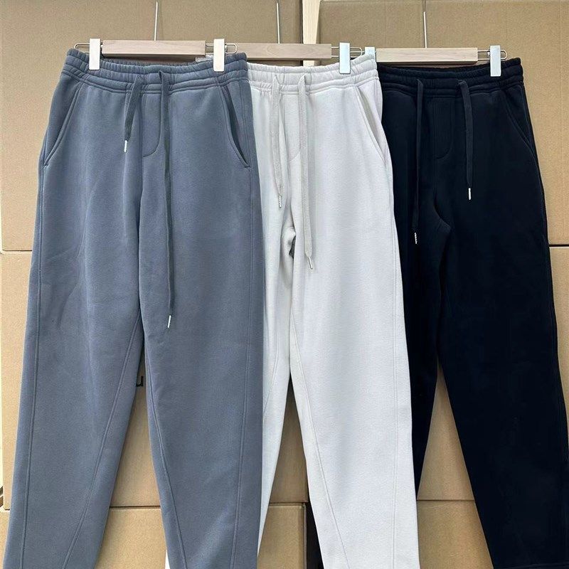 【出口品质订单】秋冬加绒保暖休闲裤 男女情侣显瘦卫裤 百搭长裤,女装/女士精品,卫裤,淘宝优惠券,粉丝福利购,淘宝优惠卷