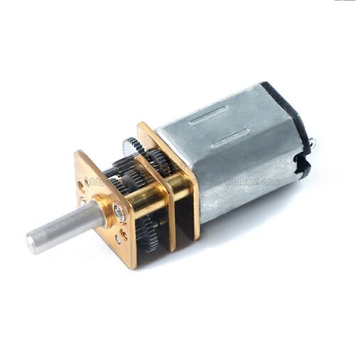 GA12-N20微型金属齿轮减速电机直流马达 3V/6V/15/72RPM