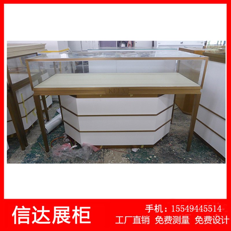 不锈钢金银珠宝首饰展示柜玻璃珠宝展示柜产品展柜饰品展示柜定制