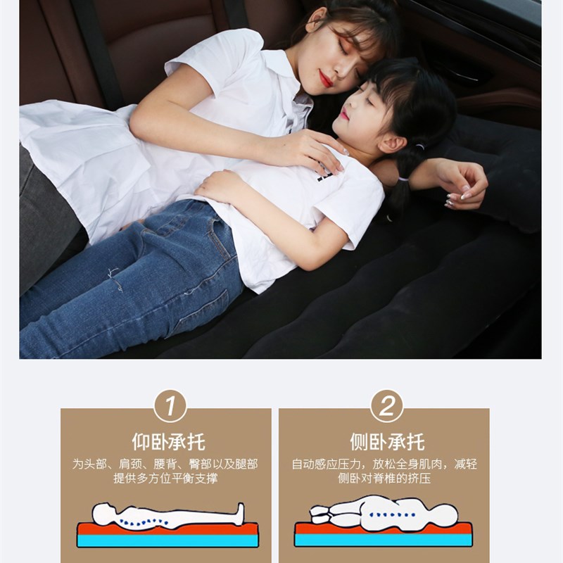 吉利帝豪GS专用充气床车载旅行垫汽车后座睡垫后备箱睡觉垫气垫床