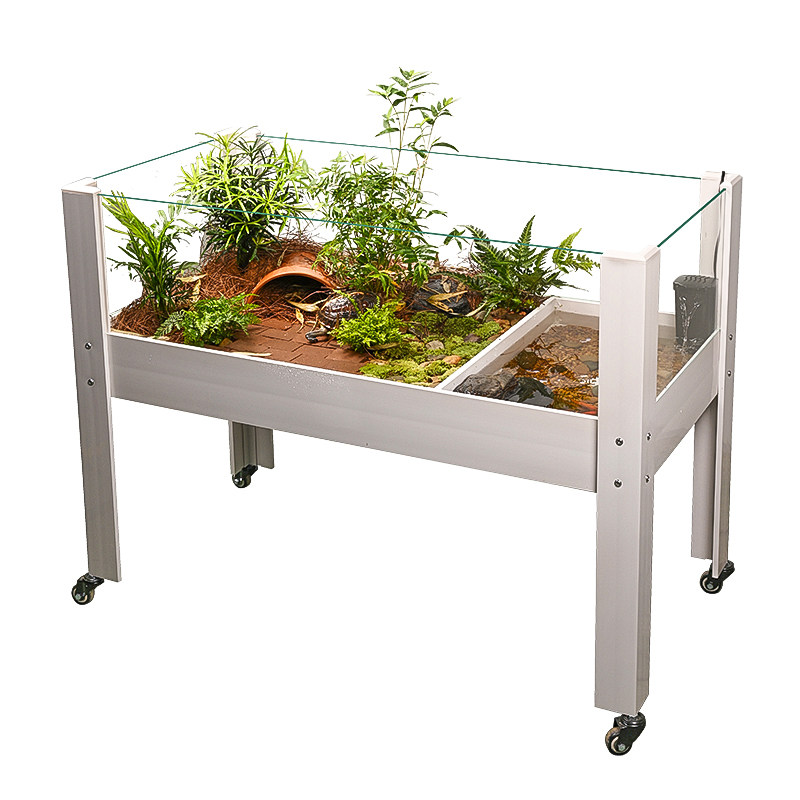 黄缘龟饲养箱半水龟专用造景生态缸带水盆绿植超大玻璃乌龟水陆缸,宠物/宠物食品及用品,底柜/落地缸,淘宝优惠券,粉丝福利购,淘宝优惠卷