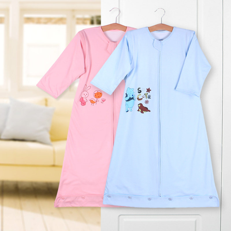 小儿郎 婴儿睡袋春夏季 春秋薄款纯棉针织夏天宝宝睡袋儿童防踢被,婴童用品,睡袋/防踢被,淘宝优惠券,粉丝福利购,淘宝优惠卷