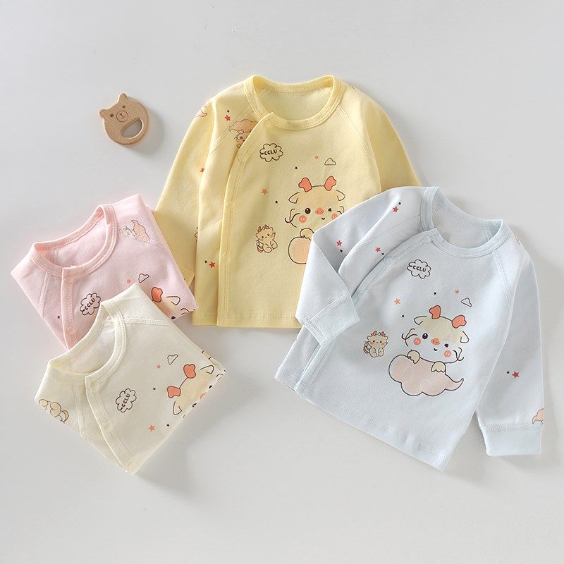 婴儿春秋纯棉衣服龙宝宝单件上衣男女小宝宝长袖睡衣A类全背新品,童装/婴儿装/亲子装,保暖上装,淘宝优惠券,粉丝福利购,淘宝优惠卷