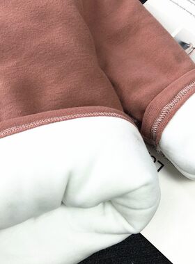儿童加绒加厚打底衫男女童加棉三层中大童冬季装长袖高领保暖上衣
