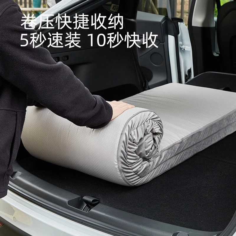 世格小鹏P7+/P7i/MONA03车载床垫3D抗皱记忆海棉后备箱睡垫旅行垫图片