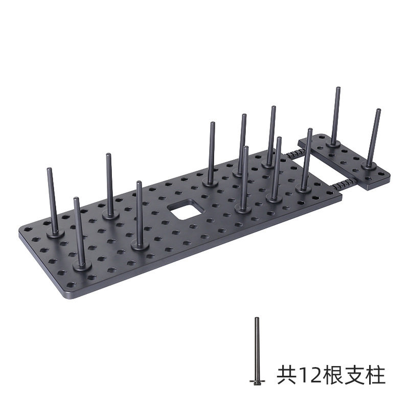 抽屉式沥水碗架厨房创意可伸缩碗盘碟子收纳置物架镂空碗柜分格架图片