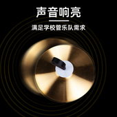 学校管乐队团体表演礼仪铜镲片铜钹黄铜小镲鼓号大镲打击乐器军镲
