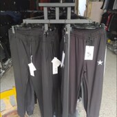 店中间展示双杠货架落地式 简约服装 挂衣服架子 双排陈列女装 男女装