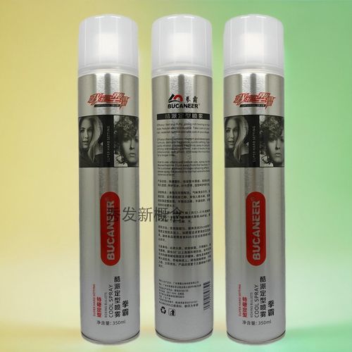 拳霸发型师定型喷雾干胶特硬刘海清香味男士女士定形蓬松造型发胶