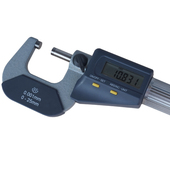 青海青量数显外径千分尺0 200mm0.001电子分厘卡微米千分尺