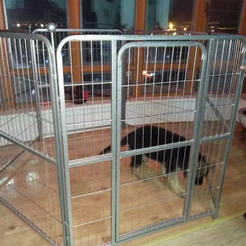 狗围栏大型犬狗栅栏户外室内中小金属狗笼包邮宠物围栏大型栅栏