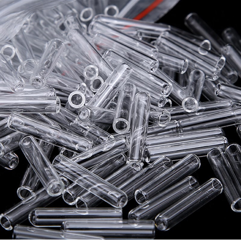 包邮实验室发酵试管玻璃小导管 6*30mm200支装 实验 试管