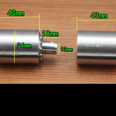焊接天地门轴 带轴承圆柱铰链合页304不锈钢 脱卸门轴铰链34*90mm