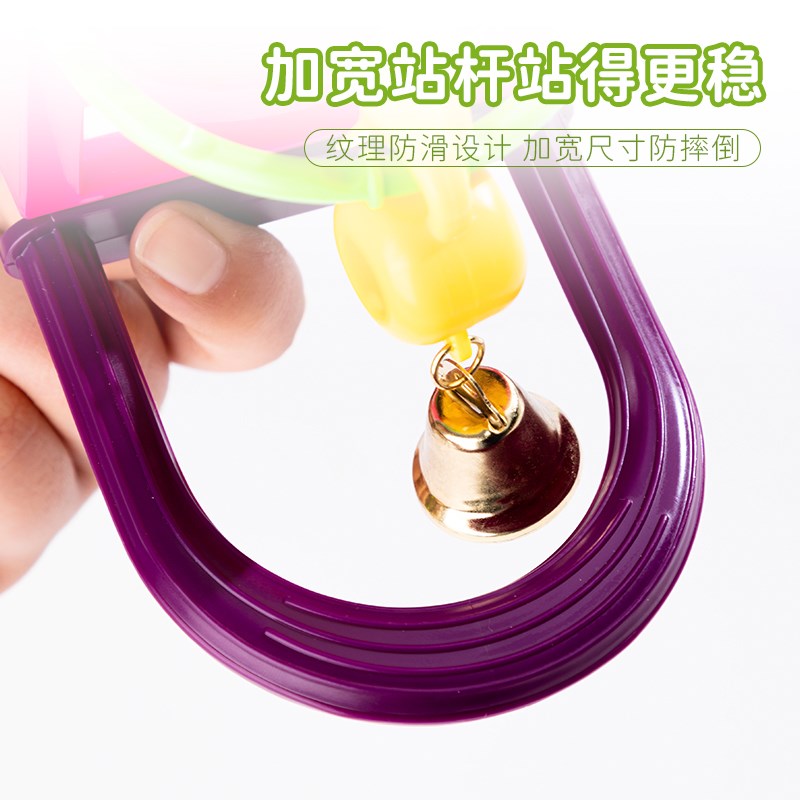 鹦鹉玩具啃咬秋千镜子爬梯大全投食器站架虎皮玄凤益智鸟笼配件