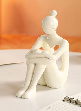 北欧抽象艺术人物摆件创意情侣酒柜电视柜卧室家居装饰品乔迁礼物