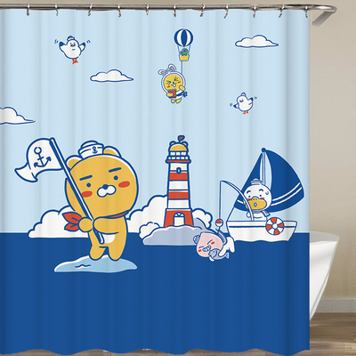 RYAN浴帘KAKAO窗帘布门帘布墙布装饰挂布卫生间挡水帘衣柜遮挡帘