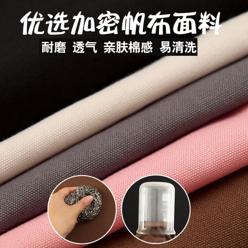 时尚成人帆布长袖围裙透气耐磨工作服定制logo印字家用厨房罩衣女
