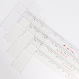 航天丁字尺有机t型尺透明多功能工程绘图尺90 120cm工地用尺