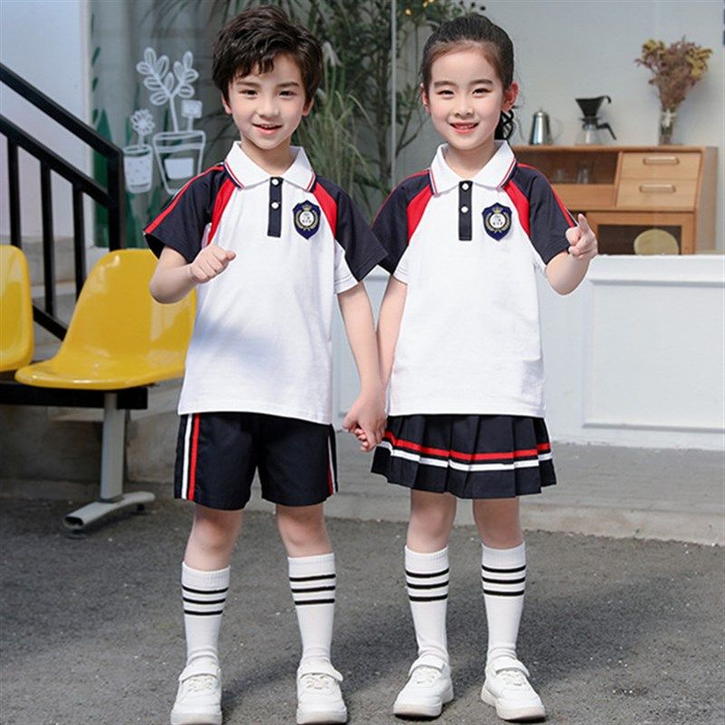 白色夏季中小学生校服幼儿园园服金光绒外套春秋装儿童短袖裙长裤,童装/婴儿装/亲子装,校服/园服,淘宝优惠券,粉丝福利购,淘宝优惠卷