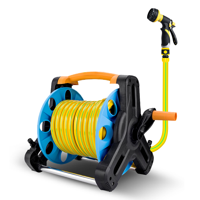 家绕管神器免安装用高压水枪水管收纳车架园艺园林浇花洗车卷管器