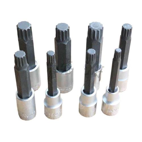 花键套筒六角内套筒头加长南豫M4M5M6M8M10M12内12角花扳手