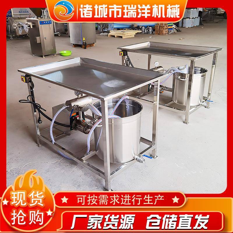 牛羊肉腌制注射机鸡鸭淀粉调料注入设备不锈钢手动盐水注射