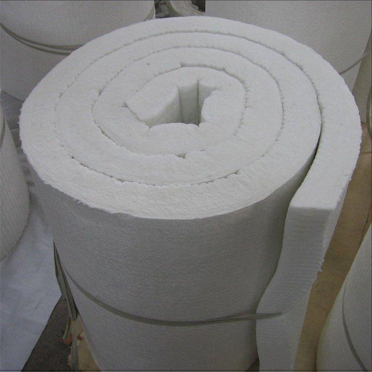 室外管道用耐高温硅酸铝毯A级不燃烧容重为128kg每立方