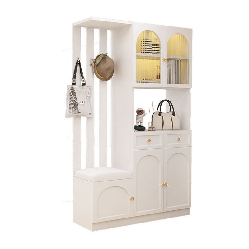 玄关柜客厅隔断柜轻奢现代简约靠墙置G物架进门入户屏风柜鞋柜一