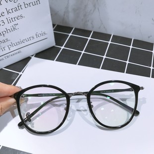 超轻12克150mm加宽大码 圆方胖大脸男女眼镜框显脸小防蓝光近视镜