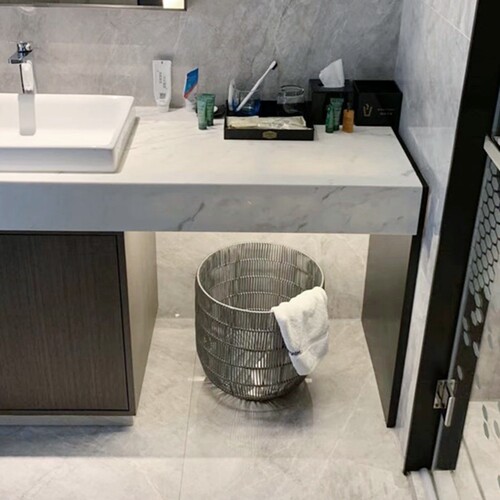 轻奢脏衣篓高颜值家用浴室卫生间脏衣H服收纳筐酒店洗衣篮高级感