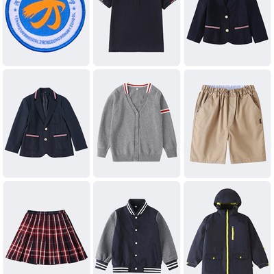 河南省实验学校郑东小学英伦校服冬季冲锋衣毛衣春秋棒球服加绒