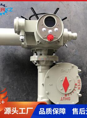 贝尔智能型阀门电动执行器Z60一体化电动涡轮大扭矩执行器8000NM