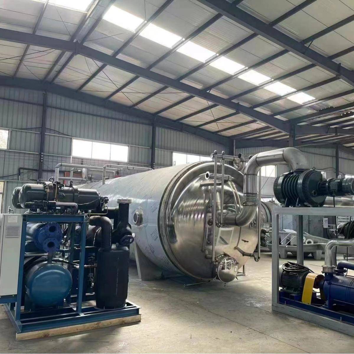 50平方全自动真空干果冻干机银耳羹花茶三七铁皮石斛冷冻干燥高效