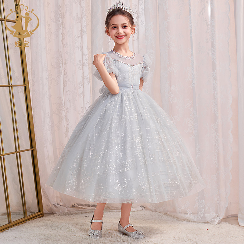 女童礼服轻奢小众高端儿童演出服主持人钢琴演奏小女孩生日公主裙,童装/婴儿装/亲子装,儿童礼服,淘宝优惠券,粉丝福利购,淘宝优惠卷