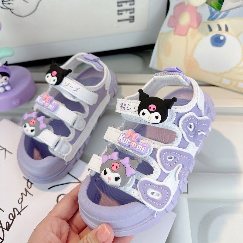 女童紫色夏日运动凉鞋儿童2024炸街胖脚宽肥宝宝沙滩鞋女款夏季女,童鞋/婴儿鞋/亲子鞋,凉鞋,淘宝优惠券,粉丝福利购,淘宝优惠卷