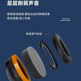 保盾隔音耳罩降噪超强防噪音专业工业级睡觉学习专用耳机静音神器