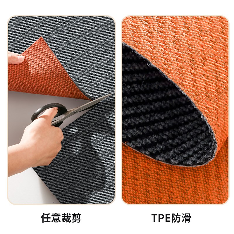 地垫入户门垫进门垫高级感可裁剪门外耐脏免擦洗玄关门口吸水防滑