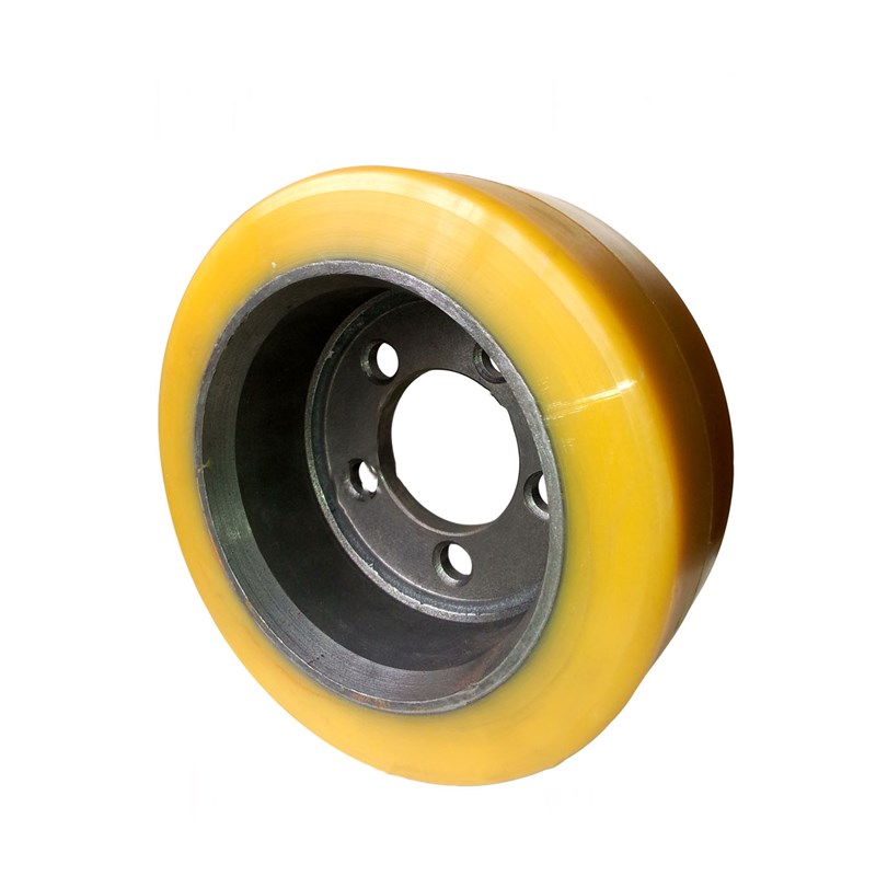 电动叉车轮胎林德T20SP/AP/E10/N20/T30驱动轮254*102五孔主动轮