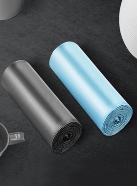 垃圾袋家用加厚一次性小号宿舍学生黑色背心手提式塑料袋中号大号