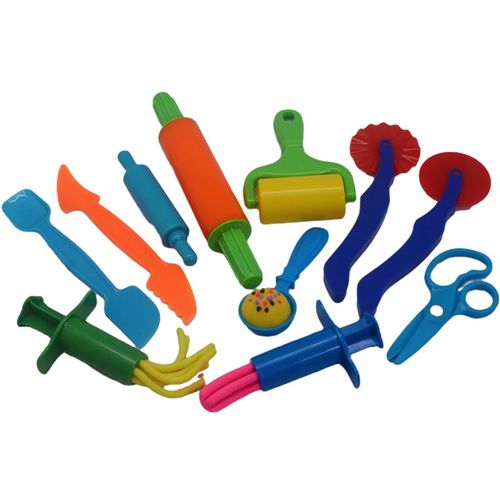 橡皮泥模具工具套装儿童安全幼儿diy手工制作粘土彩泥印模不含泥