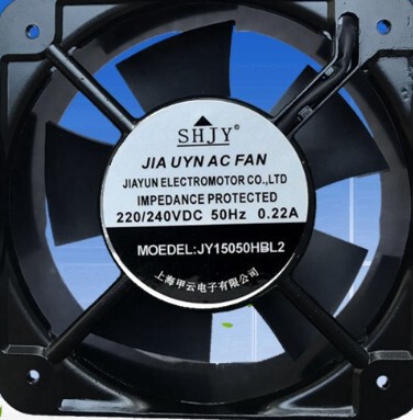 全新上海SHJY甲云 JY15050HBL2 AC220V 15050 0.22A 机柜散热风扇