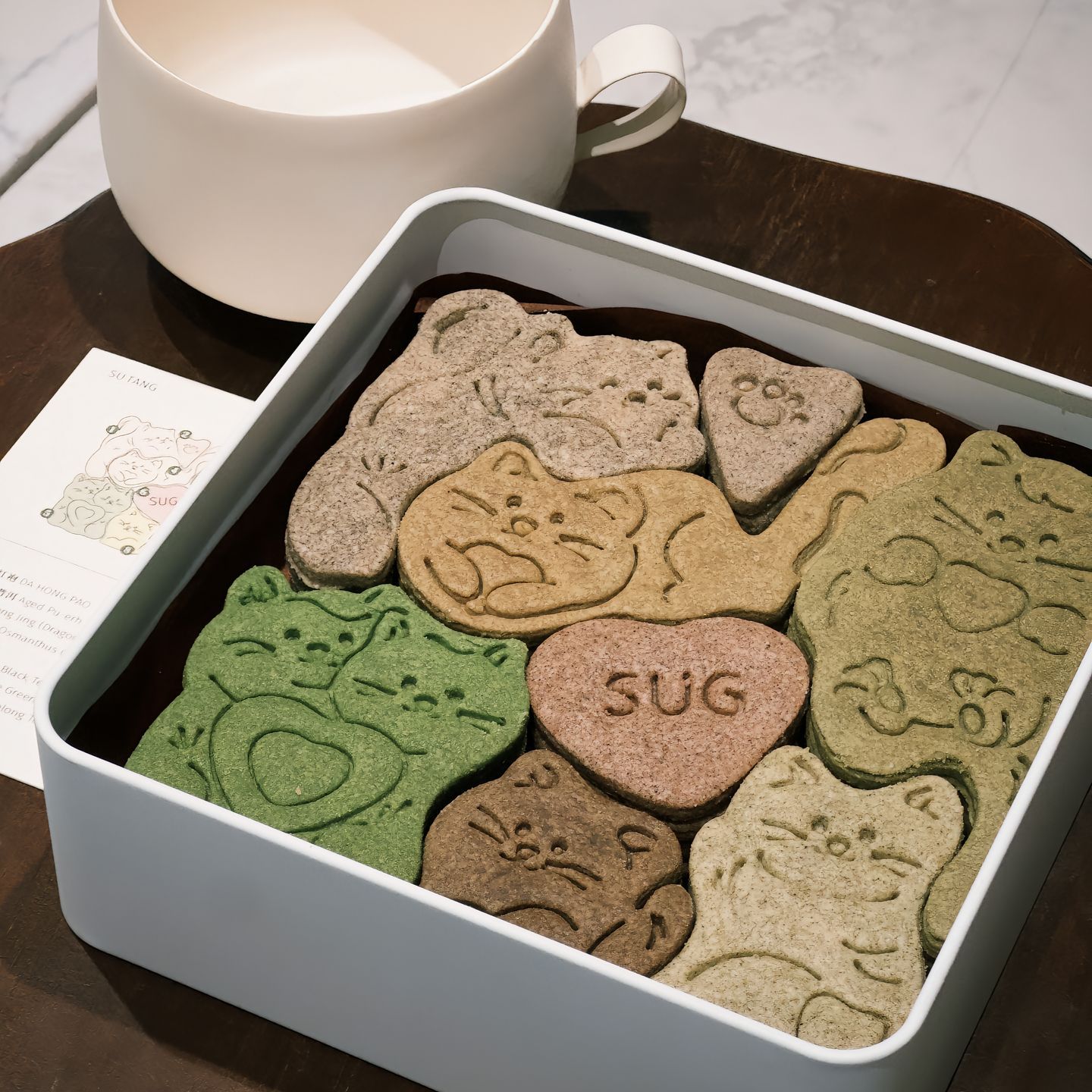 猫猫拼图饼干伴手礼多口味饼干下午茶解馋零食糕点送朋友送礼